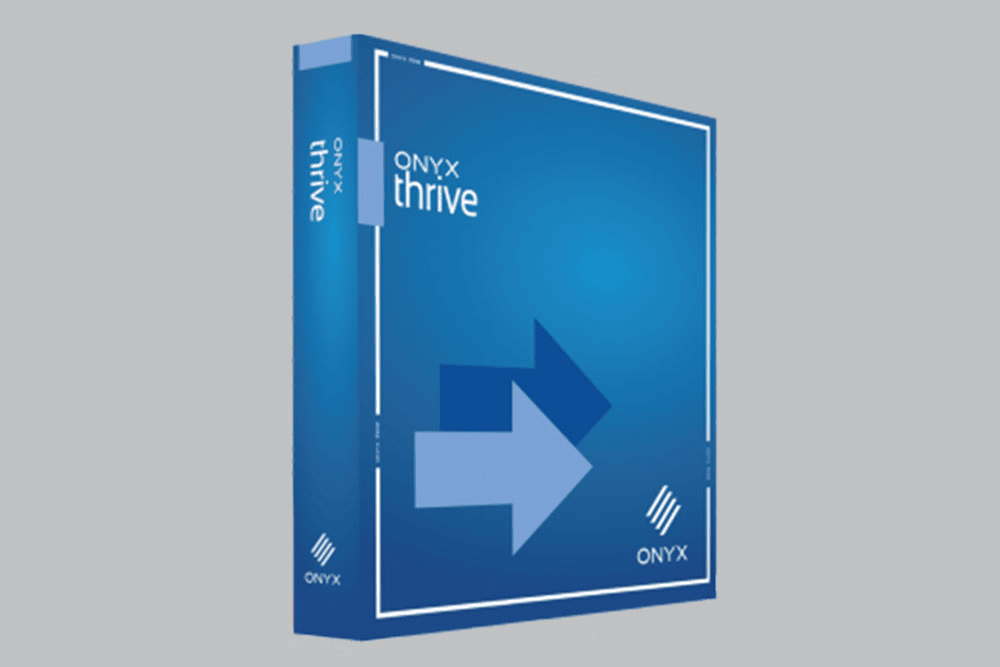ONYX Thrive Produktbild vor grauem Hintergrund (Produktbox)